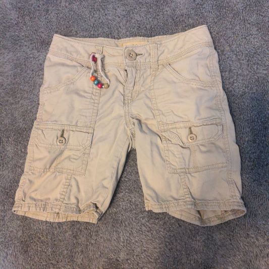 Khaki cargo shorts size 8