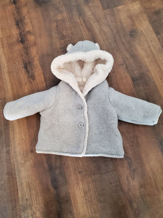Baby Gap Faux Sherpa Coat size 3-6 mo