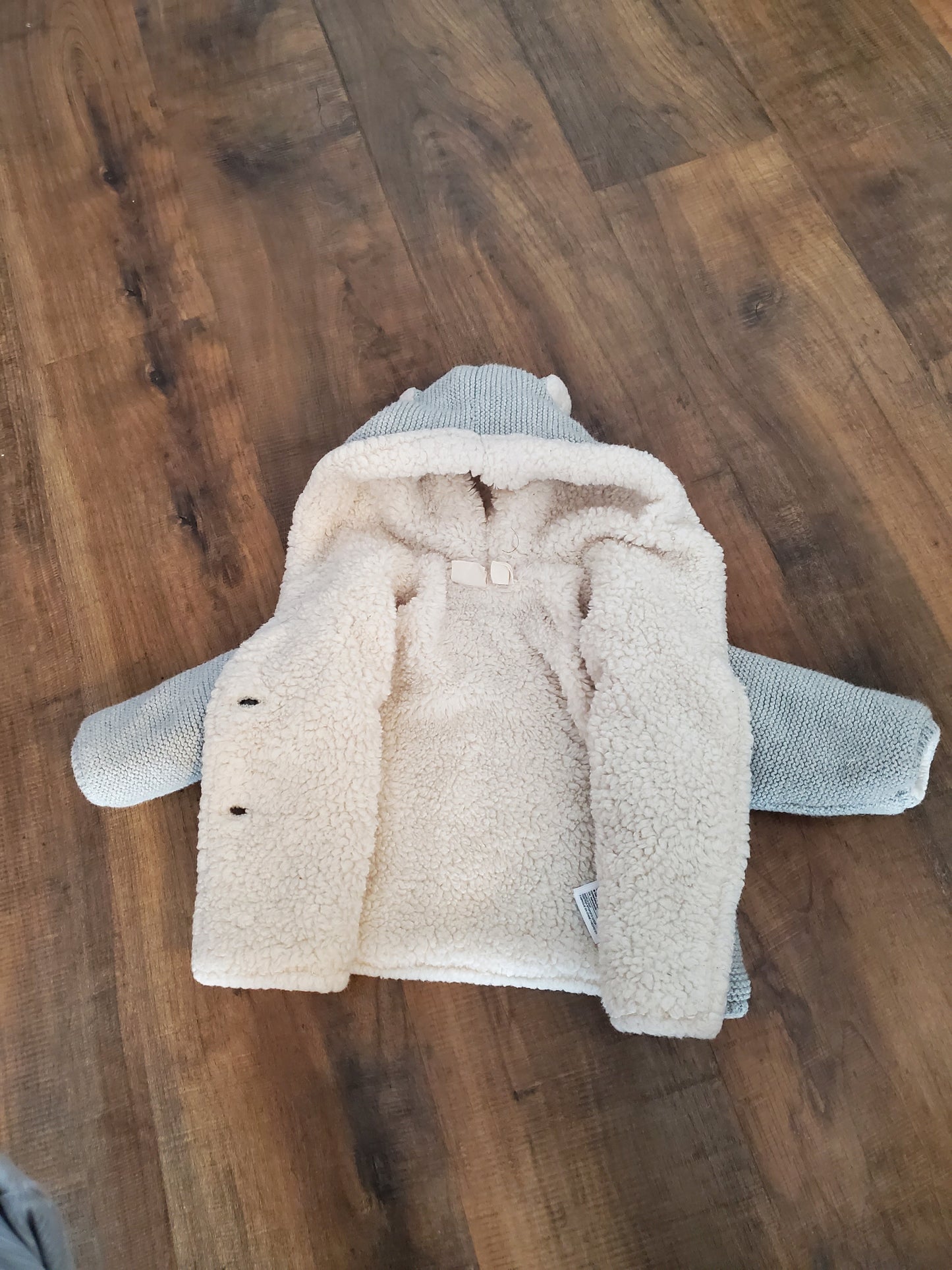 Baby Gap Faux Sherpa Coat size 3-6 mo