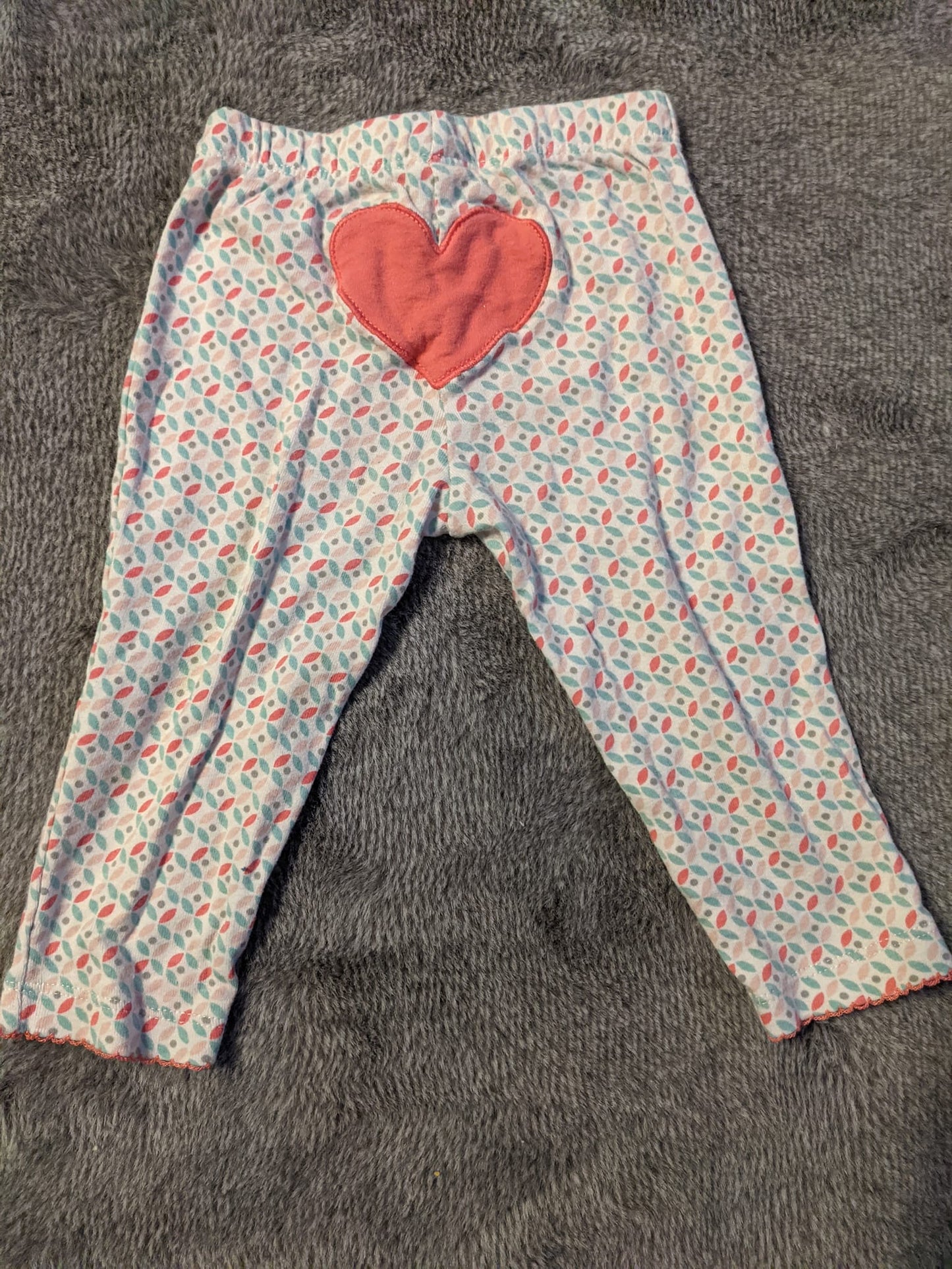 Flower Pants Size 9-12 mo