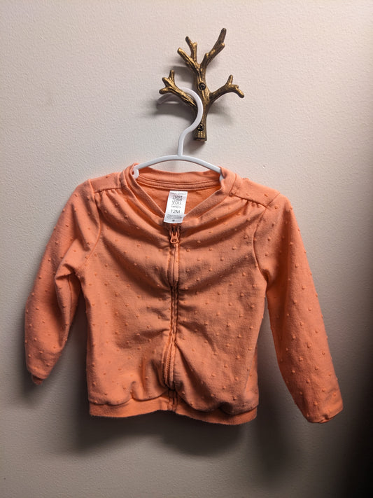 Carter's coral jacket size 12mo