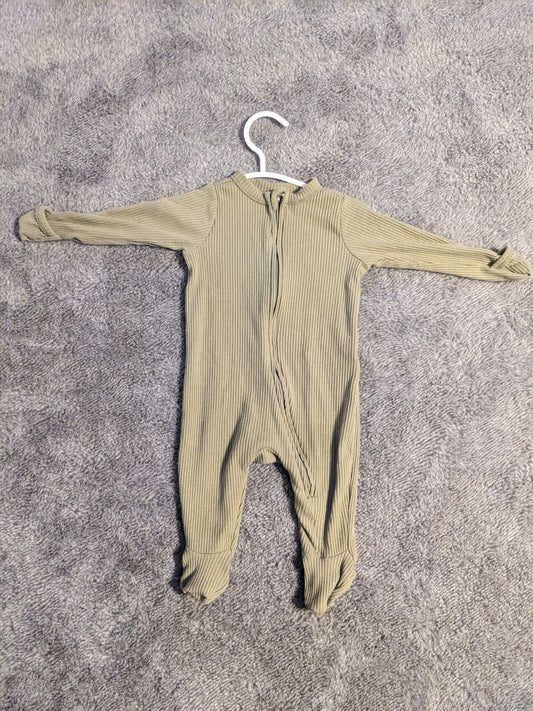Old Navy Olive Bodysuit size 0-3mo