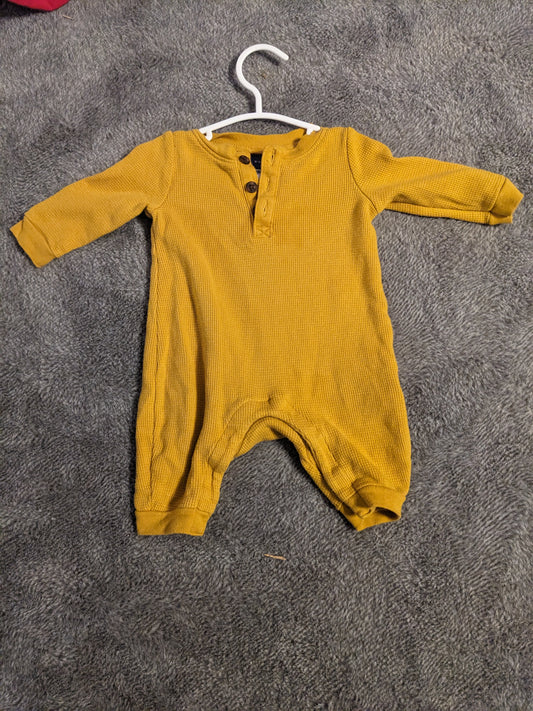 Old Navy Yellow bodysuit size 0-3mo