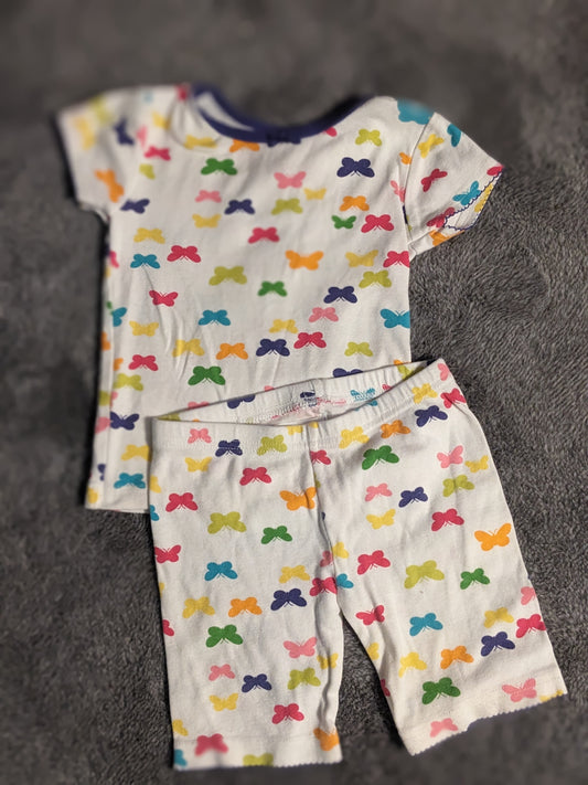 Carter's Butterfly pajamas size 3t